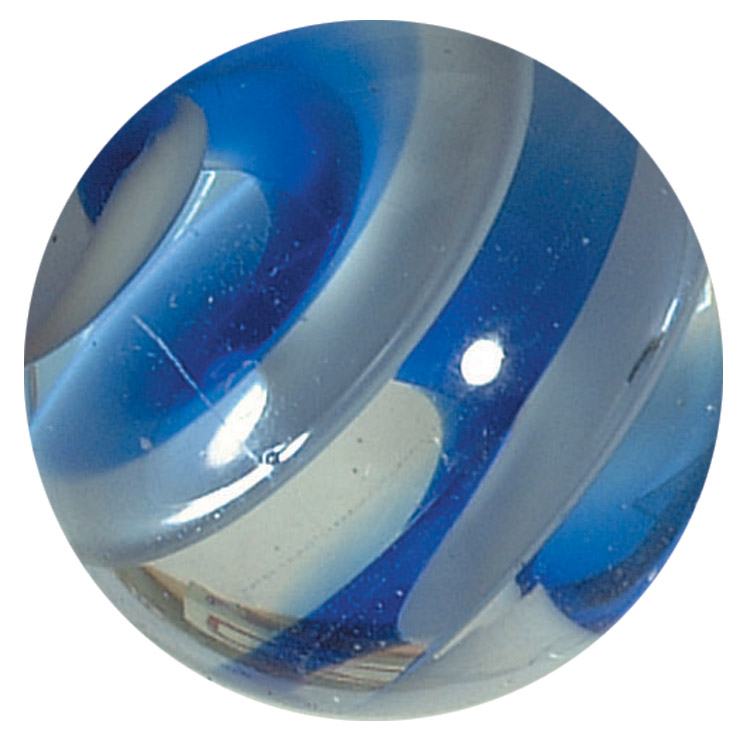 Kavargás üveggolyó - Swirls Marble